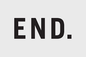 Logo of END - the famous fashion and lifestyle retailer