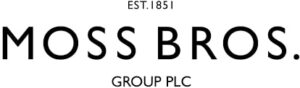 Logo of Moss Bros - the famous menswear fashion brand