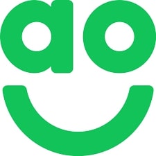 Logo of AO.com - the UK based retailer