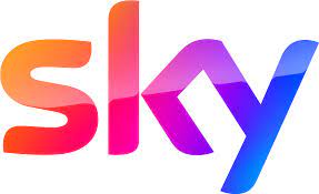 Logo of Sky - the UK based telecommunications and broadcasting company